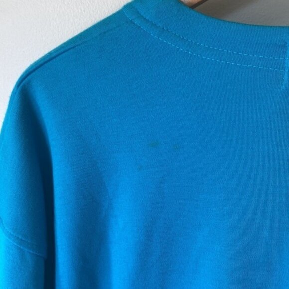 Vintage embroidered bedazzled, retro fish, T-shirt top - Picture 5 of 7